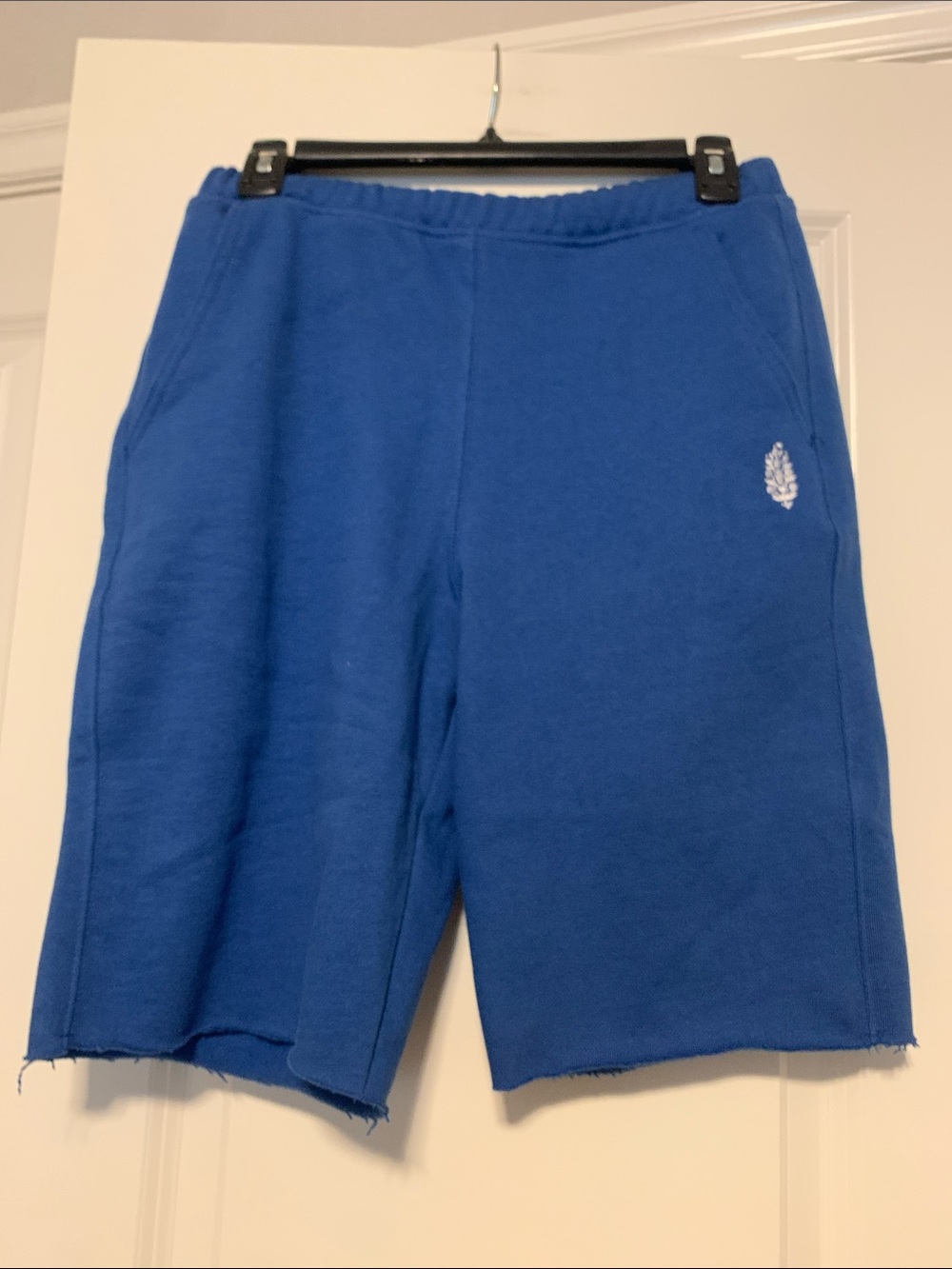 Free People Movement Cobalt Blue XS Sweat-shorts w/pockets, EUC